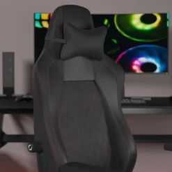 Emma And Oliver Ergonomic High Back Adjustable Gaming Chair With 4D Armrests, Head Pillow And Adjustable Lumbar Support 13 Emma And Oliver Ergonomic High Back Adjustable Gaming Chair With 4D Armrests, Head Pillow And Adjustable Lumbar Support -Officezen Shop GUEST 016fbba3 145a 44f0 928f b2f9fd76338b