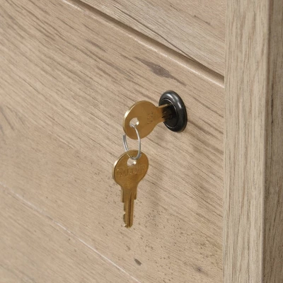 2 Drawer Aspen Post Lateral File Cabinet - Prime Oak - Sauder 5 2 Drawer Aspen Post Lateral File Cabinet - Prime Oak - Sauder - Image 5