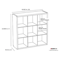 ClosetMaid 459000 Heavy Duty Decorative Bookcase Open Back 9-Cube Storage Organizer, Graphite Gray (2 Pack) 7 ClosetMaid 459000 Heavy Duty Decorative Bookcase Open Back 9-Cube Storage Organizer, Graphite Gray (2 Pack) -Officezen Shop GUEST 03e5b6b4 f837 4c58 9c74 7f2f960c1d51