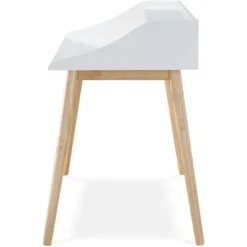 Alton Writing Desk White - Adore Decor -Officezen Shop GUEST 0a858a2f 579e 4628 a9d8 c7e5ce30e62b