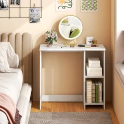 Costway 31.5'' Small Computer Desk Home Office Study Writing Desk With 2 Compartments 12 Costway 31.5'' Small Computer Desk Home Office Study Writing Desk With 2 Compartments -Officezen Shop GUEST 0b71cda0 6b17 44ea 8714 6d17f674cae4