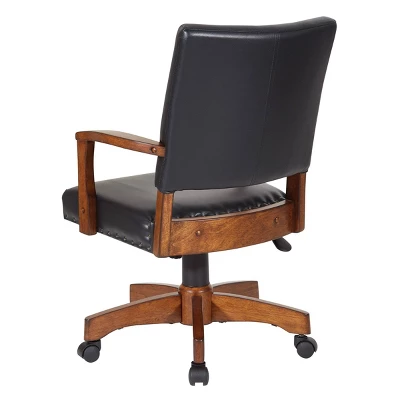 Wood Bankers Chair Black - OSP Home Furnishings 6 Wood Bankers Chair Black - OSP Home Furnishings - Image 6