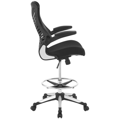 Charge Drafting Chair Black - Modway 2 Charge Drafting Chair Black - Modway - Image 2