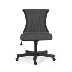 Coulee Contemporary Fabric Upholstered Roll Back Swivel Office Chair - Christopher Knight Home 25 Coulee Contemporary Fabric Upholstered Roll Back Swivel Office Chair - Christopher Knight Home -Officezen Shop GUEST 13131ff9 4e5c 476d 9e96 b800c6bff789
