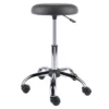 Clyde Adjustable Cushion Swivel Counter Height Barstool Charcoal/Chrome - Winsome