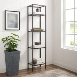73" Aimee Narrow Etagere Oil Rubbed Bronze - Crosley -Officezen Shop GUEST 17cb520d 82ed 4cd1 be3d 40232852c0ec