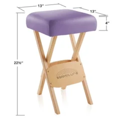 Saloniture Wood Folding Massage Stool With Carrying Case 15 Saloniture Wood Folding Massage Stool With Carrying Case -Officezen Shop GUEST 18715eae b418 40f3 aaef 11b50e54117b