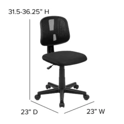 Flash Furniture Flash Fundamentals Mid-Back Mesh Swivel Task Office Chair With Pivot Back -Officezen Shop GUEST 1c4b6ffd 84b8 4a92 a9f8 a0ef5d7a1e60 1