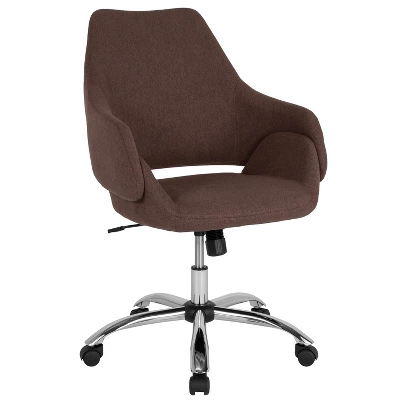 Merrick Lane Office Chair Ergonomic Executive Mid-Back Design With 360° Swivel And Height Adjustment 11 Merrick Lane Office Chair Ergonomic Executive Mid-Back Design With 360° Swivel And Height Adjustment - Image 11