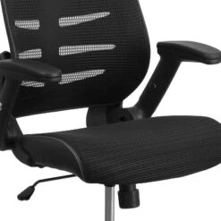 Emma And Oliver High Back Black Mesh Swivel Ergonomic Office Chair With Adjustable Flip-Up Arms 13 Emma And Oliver High Back Black Mesh Swivel Ergonomic Office Chair With Adjustable Flip-Up Arms -Officezen Shop GUEST 1ccefb27 b9d9 4cef 838b 158a83ebd414