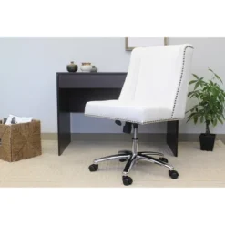 Decorative Task Chair White - Boss