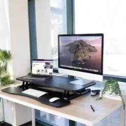 Mount-It! Standing Desk Converter | Height Adjustment From 4.3" To 19.9" | 37 Lbs. Weight Capacity | Black 13 Mount-It! Standing Desk Converter | Height Adjustment From 4.3" To 19.9" | 37 Lbs. Weight Capacity | Black -Officezen Shop GUEST 1cfef923 8c57 4f4b 92d3 a27d0dd273a2