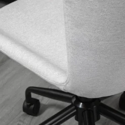 Vinsetto Home Office Chair, Swivel Task Chair With Adjustable Height And Armless Design For Small Space, Living Room, Bedroom, Light Gray 9 Vinsetto Home Office Chair, Swivel Task Chair With Adjustable Height And Armless Design For Small Space, Living Room, Bedroom, Light Gray -Officezen Shop GUEST 1df8640b dca1 4021 b402 4124429724d0