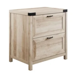 Rustic Farmhouse 2 Drawer File Cabinet - Saracina Home -Officezen Shop GUEST 20c1885f c389 42af 9c78 6032e07f22cf