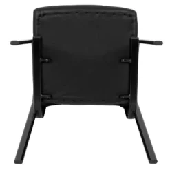 Flash Furniture Darwin Flash Fundamentals Black LeatherSoft Executive Reception Chair With Black Metal Frame -Officezen Shop GUEST 2697a0fb 8e64 43e2 a69b 43f526c7cae4