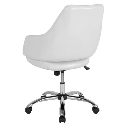 Merrick Lane Office Chair Ergonomic Executive Mid-Back Design With 360° Swivel And Height Adjustment 8 Merrick Lane Office Chair Ergonomic Executive Mid-Back Design With 360° Swivel And Height Adjustment - Image 8