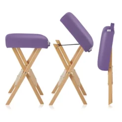 Saloniture Wood Folding Massage Stool With Carrying Case 13 Saloniture Wood Folding Massage Stool With Carrying Case -Officezen Shop GUEST 2b7b1b52 d532 41d2 be86 38f308cf9b11