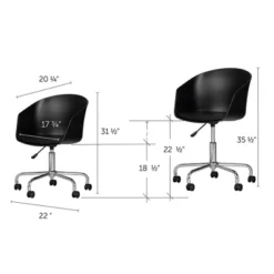 Flam Swivel Chair - South Shore 22 Flam Swivel Chair - South Shore -Officezen Shop GUEST 3217d2c7 b7dd 4889 9095 313cf12445b9