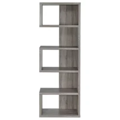 Joey 5 Shelf Bookcase Salvaged - Coaster -Officezen Shop GUEST 35e983af 684e 4b13 9fb9 456448e6c39f