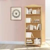 RealRooms Chester 5 Shelf Open Bookcase