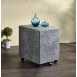 Jurgen File Cabinet Faux Concrete - Acme Furniture -Officezen Shop GUEST 36b3788d c104 407a 96b8 74883e71e491