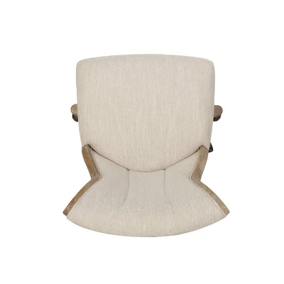 Coulee Contemporary Fabric Upholstered Roll Back Swivel Office Chair - Christopher Knight Home 5 Coulee Contemporary Fabric Upholstered Roll Back Swivel Office Chair - Christopher Knight Home - Image 5