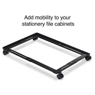 Staples Adjustable File Caddy Black (52140) 2806764 1 Staples Adjustable File Caddy Black (52140) 2806764