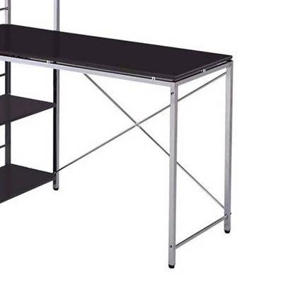 Elvis Computer Desk Black - Acme Furniture 5 Elvis Computer Desk Black - Acme Furniture - Image 5