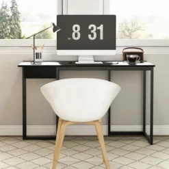 Costway Computer Desk Home Office Gaming Table Workstation Metal Frame With Drawer Walnut/Black/Rustic/Natural 15 Costway Computer Desk Home Office Gaming Table Workstation Metal Frame With Drawer Walnut/Black/Rustic/Natural -Officezen Shop GUEST 3ec2697d 9fc2 4cab 8c03 f6b6dc5e25dc