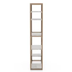 70.25" Amstil 6 Shelf Display Bookcase Champagne - MiBasics -Officezen Shop GUEST 3fabc48e 61db 4236 b1e9 3094c12588a4