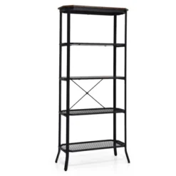 Costway 5 Tier Bookshelf Standing Storage Shelf Unit For Kitchen Living Room Office 17 Costway 5 Tier Bookshelf Standing Storage Shelf Unit For Kitchen Living Room Office -Officezen Shop GUEST 43a682ce 7472 4e49 abd1 4710bc291cdf