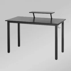 Computer Desk With Stand Black -Techni Mobili -Officezen Shop GUEST 484a0af4 7478 413b ab18 7bf959166576