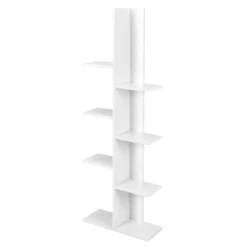 Tangkula Modern Multi-Layer Bookshelf Floor Standing Bookcase W/Anti-fall Device Storage Rack For Home Office Rustic 23 Tangkula Modern Multi-Layer Bookshelf Floor Standing Bookcase W/Anti-fall Device Storage Rack For Home Office Rustic -Officezen Shop GUEST 4870b705 18b7 418b 9a91 0d9024737b16