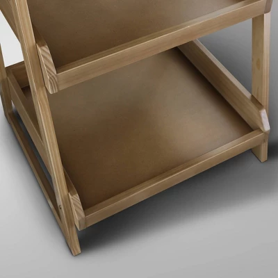 74" 5 Shelf Ladder Bookcase Alpine Gray - Flora Home 10 74" 5 Shelf Ladder Bookcase Alpine Gray - Flora Home - Image 10