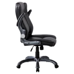 Medium Back Manager Chair With Flip-up Black - Techni Mobili -Officezen Shop GUEST 539d9f0b ffc2 421b 8931 4a38d66e7131