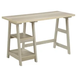 Designs2Go Trestle Desk With Shelves - Breighton Home 29 Designs2Go Trestle Desk With Shelves - Breighton Home -Officezen Shop GUEST 56518931 3089 42a6 88ab f60331c97f7f