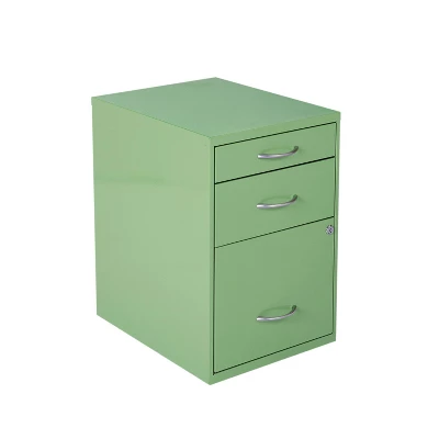 22" Metal File Cabinet - OSP Home Furnishings 5 22" Metal File Cabinet - OSP Home Furnishings - Image 5