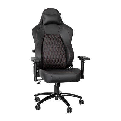 Emma And Oliver Ergonomic High Back Adjustable Gaming Chair With 4D Armrests, Head Pillow And Adjustable Lumbar Support 8 Emma And Oliver Ergonomic High Back Adjustable Gaming Chair With 4D Armrests, Head Pillow And Adjustable Lumbar Support - Image 8