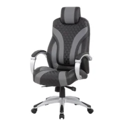 Executive Hinged Armchair Black/Gray - Boss Office Products 8 Executive Hinged Armchair Black/Gray - Boss Office Products -Officezen Shop GUEST 5e1faae7 54e2 4327 9c45 b83caa07d0b3