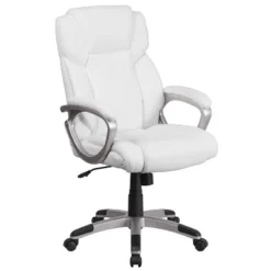 Flash Furniture Mid-Back LeatherSoftSoft Executive Swivel Office Chair With Padded Arms -Officezen Shop GUEST 626ab92d 5df2 49e4 9b4e 358bc4618253