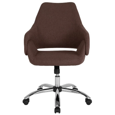 Merrick Lane Office Chair Ergonomic Executive Mid-Back Design With 360° Swivel And Height Adjustment 7 Merrick Lane Office Chair Ergonomic Executive Mid-Back Design With 360° Swivel And Height Adjustment - Image 7