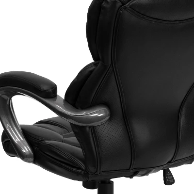Emma And Oliver High Back Executive Swivel Ergonomic Office Chair With Accent Layered Seat/Back 5 Emma And Oliver High Back Executive Swivel Ergonomic Office Chair With Accent Layered Seat/Back - Image 5