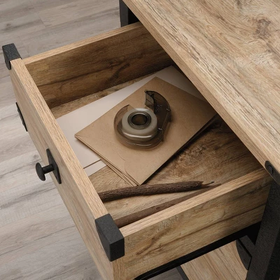 Steel River Pedestal File Cabinet Distressed Brown - Sauder 6 Steel River Pedestal File Cabinet Distressed Brown - Sauder - Image 6