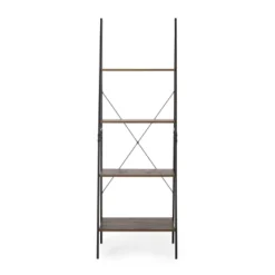 71.5" Newnan Modern Industrial 4 Shelf Etagere Ladder Bookcase - Christopher Knight Home -Officezen Shop GUEST 6cb32b39 b50d 4e71 8945 8238d0b79c66