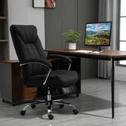 Vinsetto High Back Swivel Home Office Chair Task Ergonomic Linen Fabric Computer Chair With Arm Adjustable Height 15 Vinsetto High Back Swivel Home Office Chair Task Ergonomic Linen Fabric Computer Chair With Arm Adjustable Height -Officezen Shop GUEST 6f00ad66 f035 4807 8c01 84bed4d6b371
