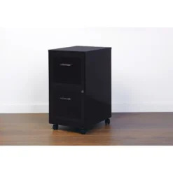 Space Solutions 18" Deep 2 Drawer Mobile Letter Width Vertical File Cabinet -Officezen Shop GUEST 7095b2f5 ed5b 4a4a a35d 89834dc9b063