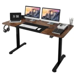 Tangkula 55" Electric Standing Desk Height Adjustable Home Office Table W/ Hook 20 Tangkula 55" Electric Standing Desk Height Adjustable Home Office Table W/ Hook -Officezen Shop GUEST 72c178c3 d838 46fa 829a 6d05c0d23c65