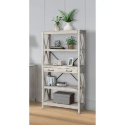 Saint Birch Honduras 4-Shelf Bookcase 9 Saint Birch Honduras 4-Shelf Bookcase -Officezen Shop GUEST 76f518e1 7ae7 40ab 85fa fab2eb5eefa9