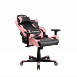 Ergonomic High Back Racer Style PC Gaming Chair Pink - Techni Sport -Officezen Shop GUEST 7782af21 75a3 4203 bf2f b25c09913f86