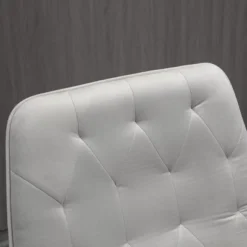 Vinsetto Mid-Back Tufted Velvet Fabric Home Office Desk Chair With Adjustable Height Swivel Adjustable Task Chair With Padded Armrests Light Gray 8 Vinsetto Mid-Back Tufted Velvet Fabric Home Office Desk Chair With Adjustable Height Swivel Adjustable Task Chair With Padded Armrests Light Gray -Officezen Shop GUEST 78cc03dd c0af 43e3 8730 cd0bd75c1fbf